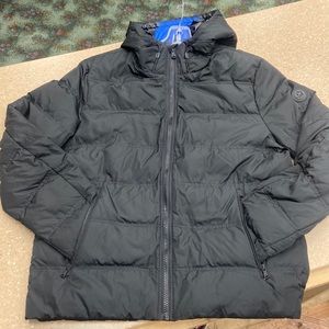 Michael Kors Classic Drawstring Hooded Down Blend Puffer Jacket Coat. XL. $240